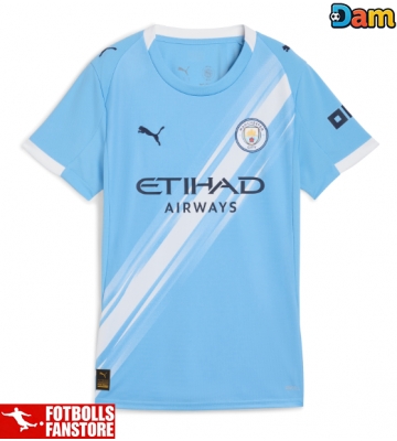 Manchester City Hemmatröja Dam 2025-26 Kortärmad
